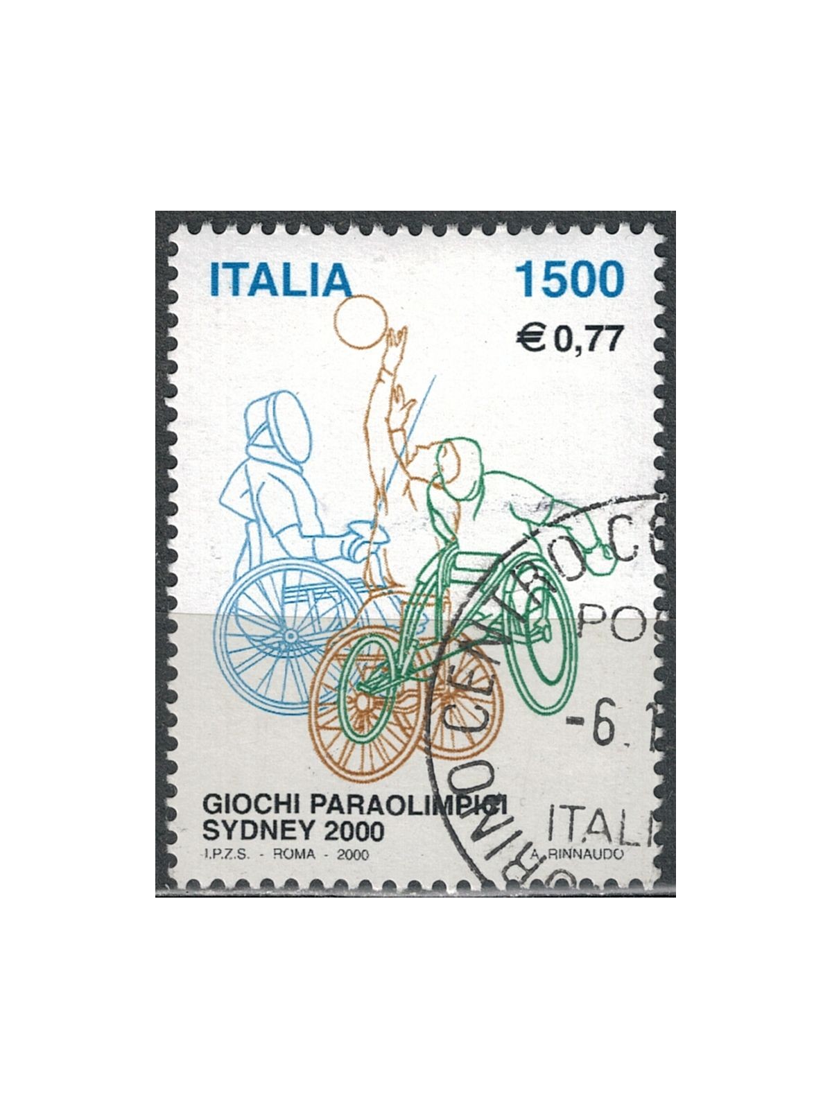 ITALY 2000 Paralympic Games us