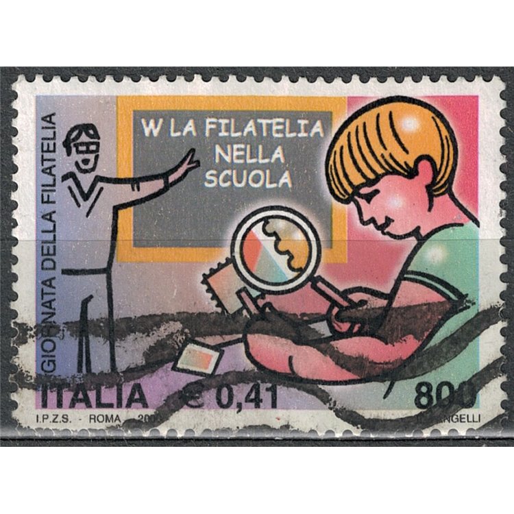 ITALIA 2000 Giornata della filatelia us