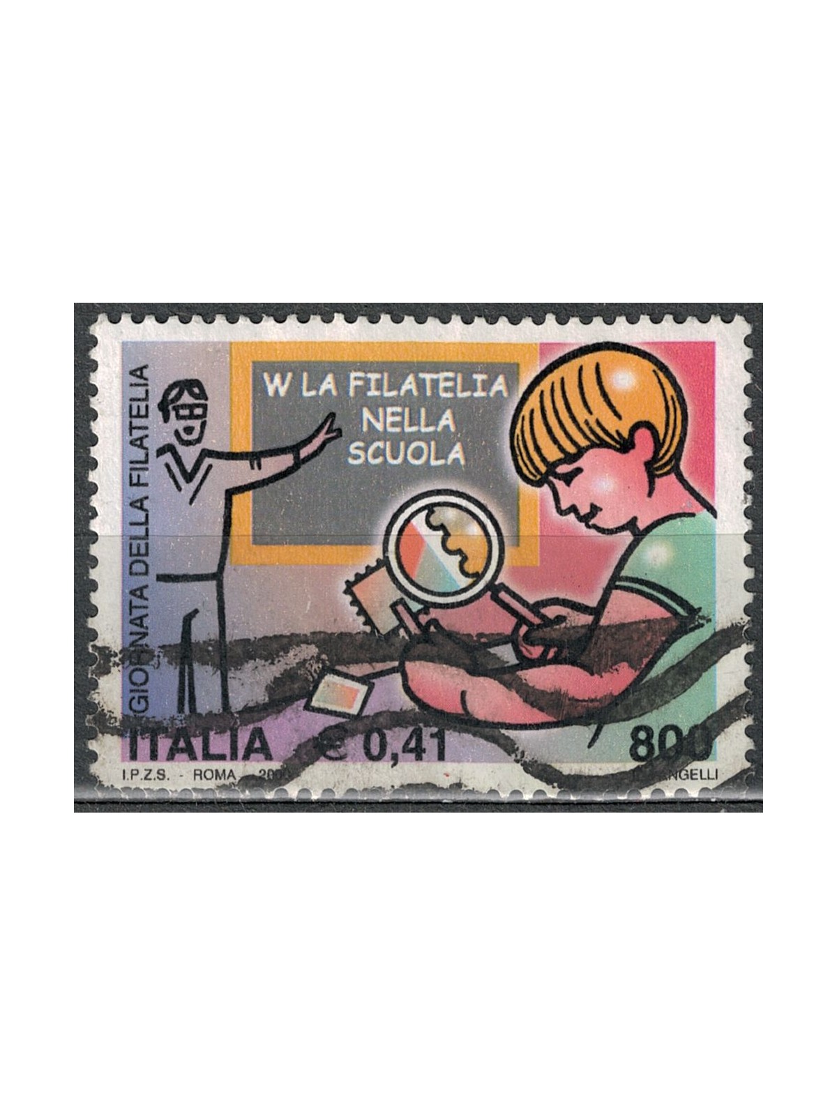 ITALIA 2000 Giornata della filatelia us