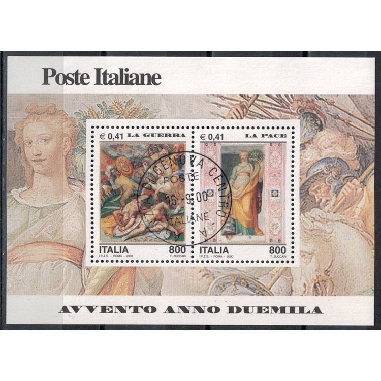 ITALY 2000 War and Peace s/s us