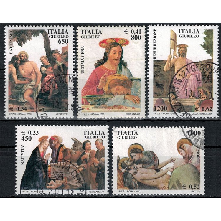 ITALIA 2000 La vita di Gesù 5v us