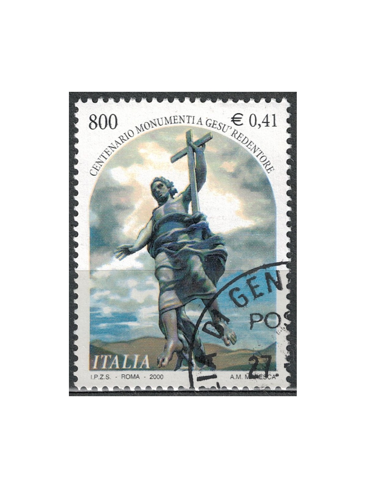 ITALIA 2000 Gesù Redentore us