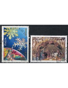 ITALY 2000 Christmas 2v us