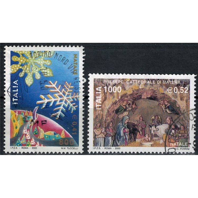 ITALIA 2000 Natale 2v us