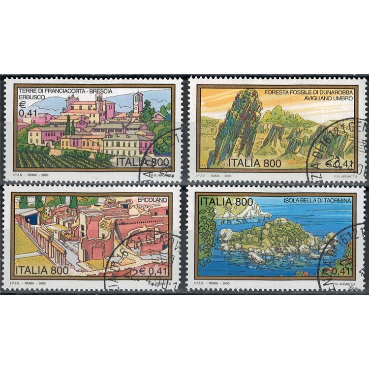 ITALY 2000 Tourism 4v us