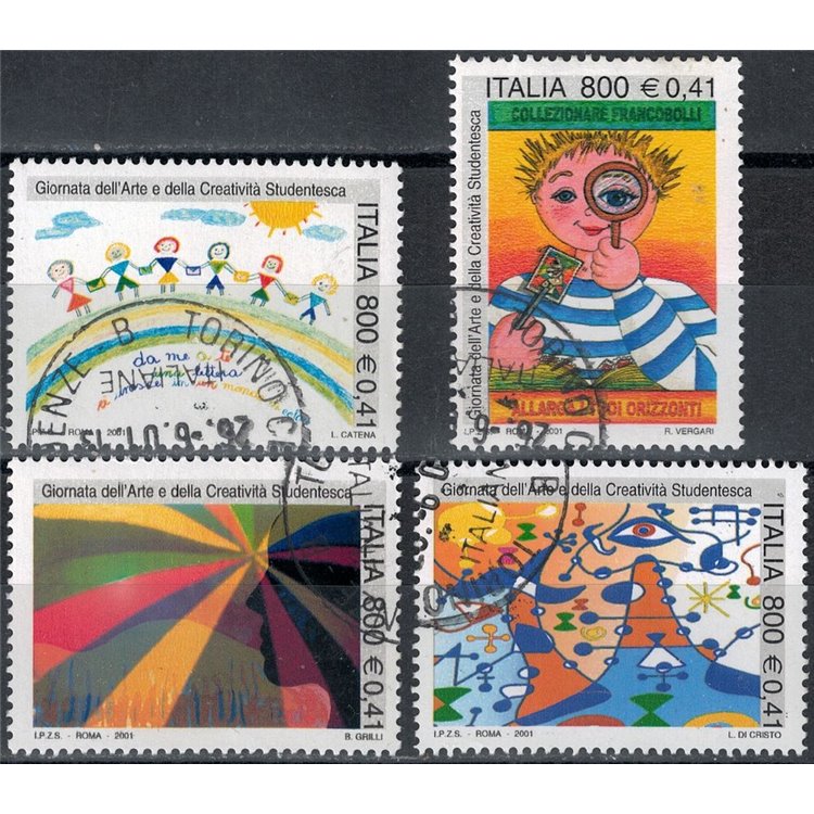 ITALY 2001 Student Art 4v us
