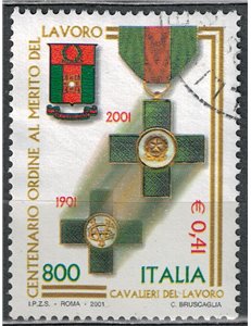 ITALIA 2001 Cavalieri del Lavoro us