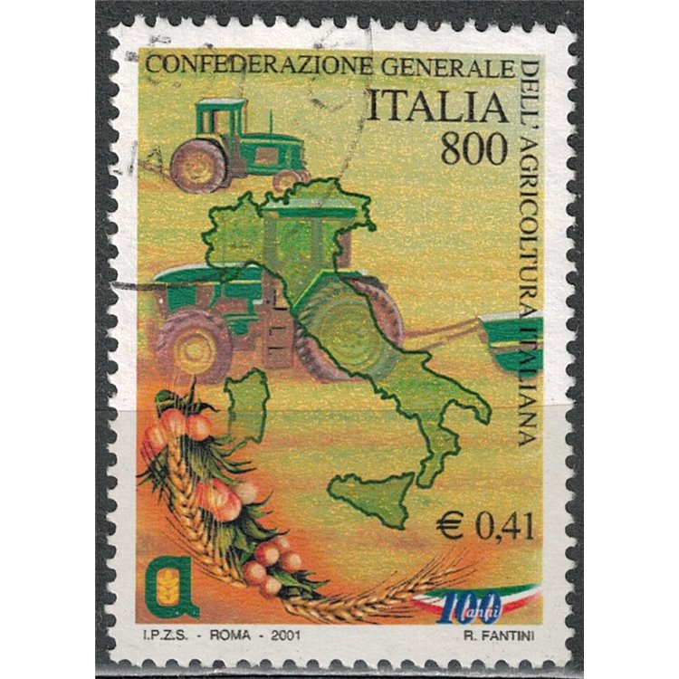 ITALY 2001 Confederation of Agriculture US