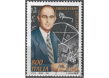 ITALY 2001 Enrico Fermi us
