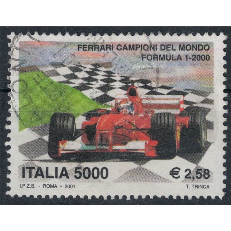 ITALIA 2001 Ferrari campione del mondo us