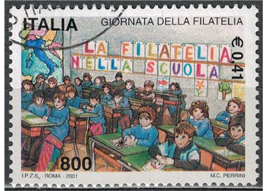 ITALY 2001 Philately Day us