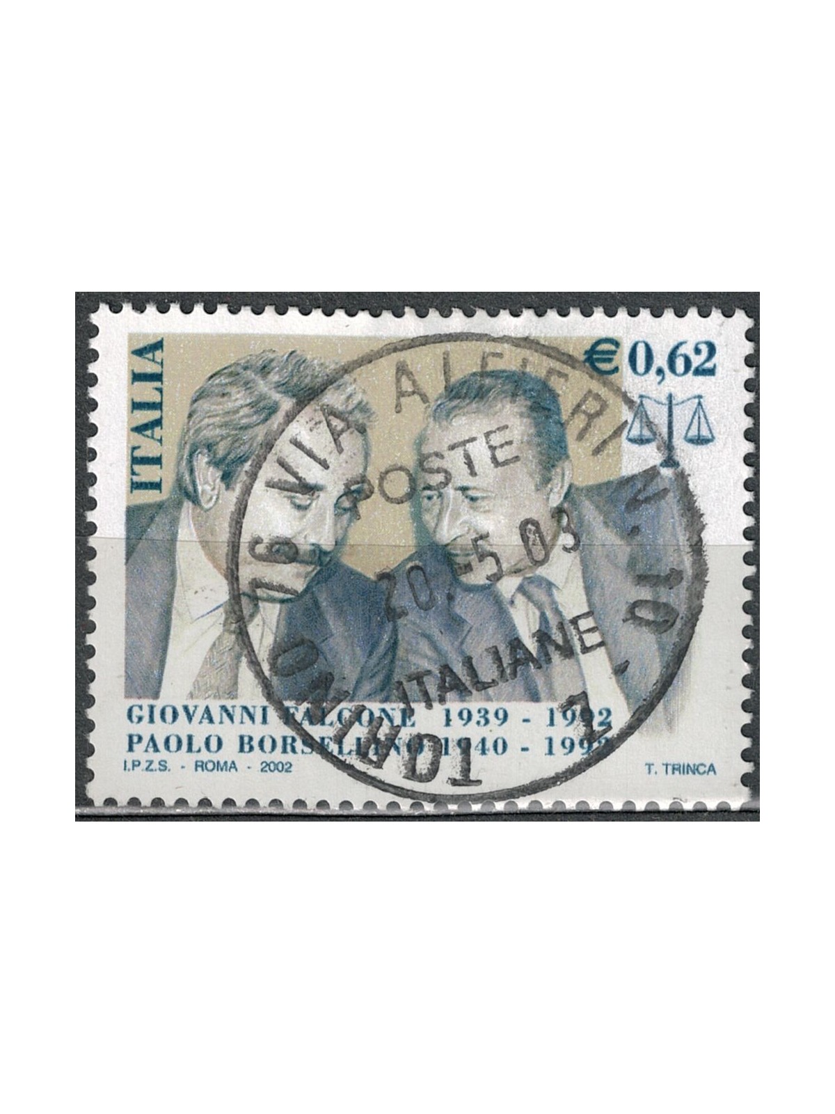 ITALIA 2002 Falcone e Borsellino us