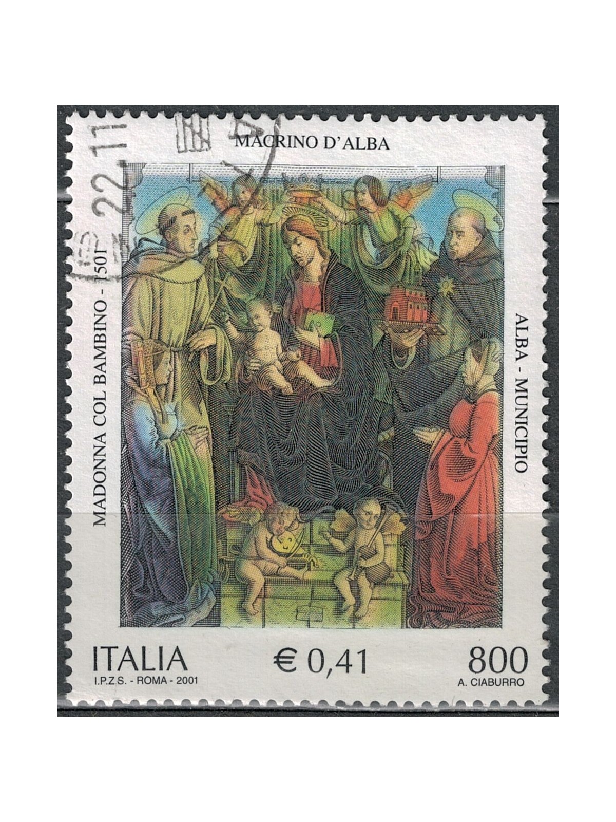 ITALY 2001 Macrino d'Alba us