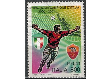 ITALIA 2001 Roma campione d'Italia us