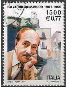 ITALIA 2001 Salvatore Quasimodo us