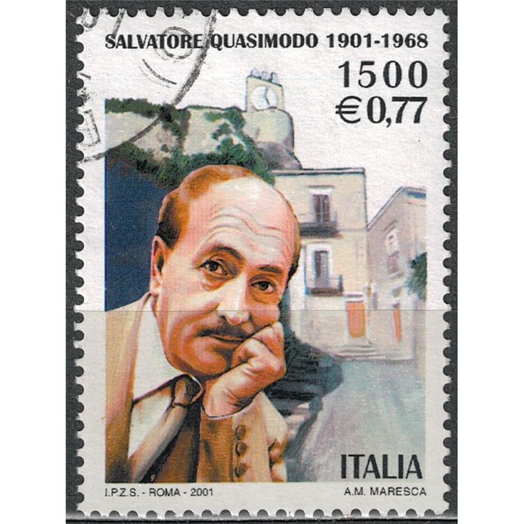 ITALIA 2001 Salvatore Quasimodo us