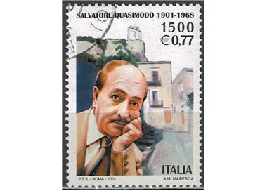 ITALIA 2001 Salvatore Quasimodo us