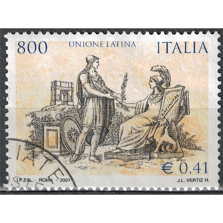 ITALY 2001 Latin Union us