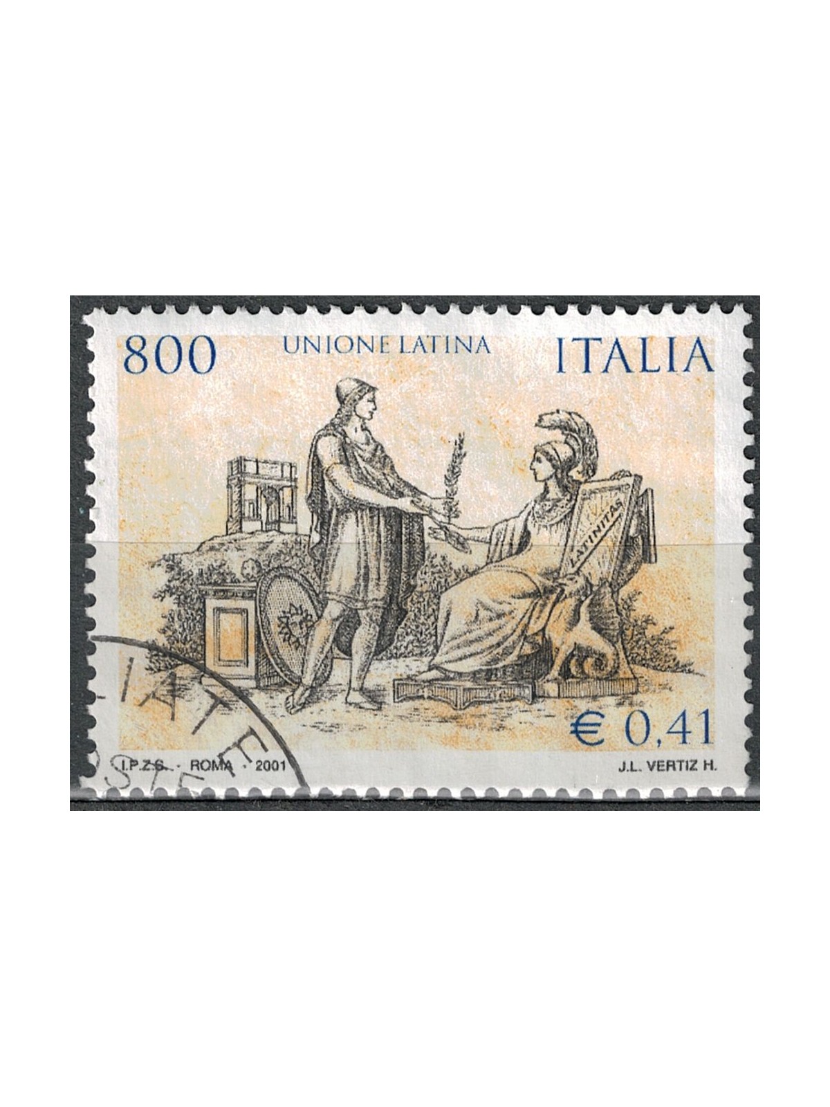 ITALY 2001 Latin Union us