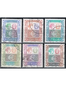 ITALY 2002 High values 6v us