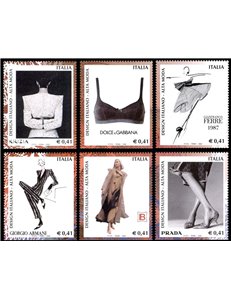 ITALIA 2002 Design italiano 6v us