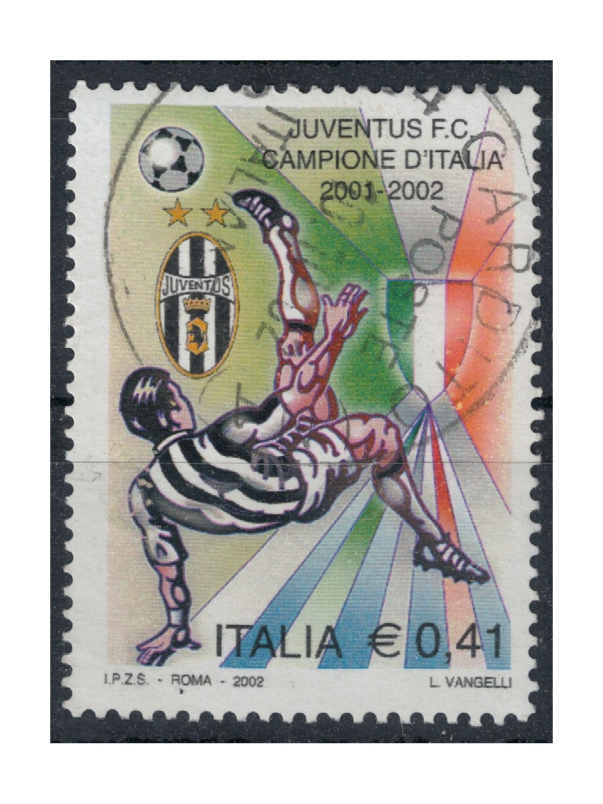 ITALIA 2002 Juventus campione d'Italia us
