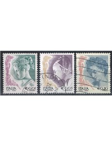 ITALY 2002 Women in Art 3v us