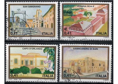 ITALY 2002 Tourism 4v us