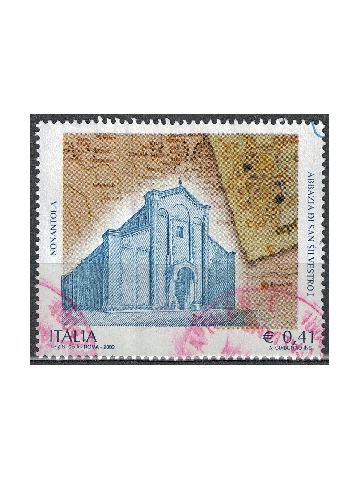 ITALY 2003 Nonantola Abbey us