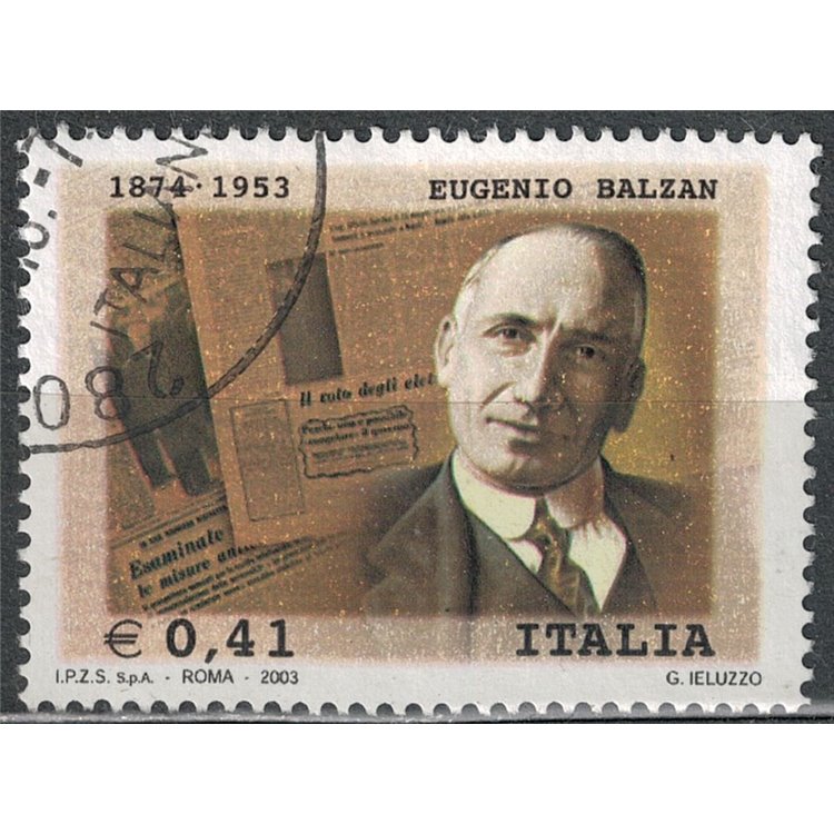 ITALIA 2003 Eugenio Balzan us