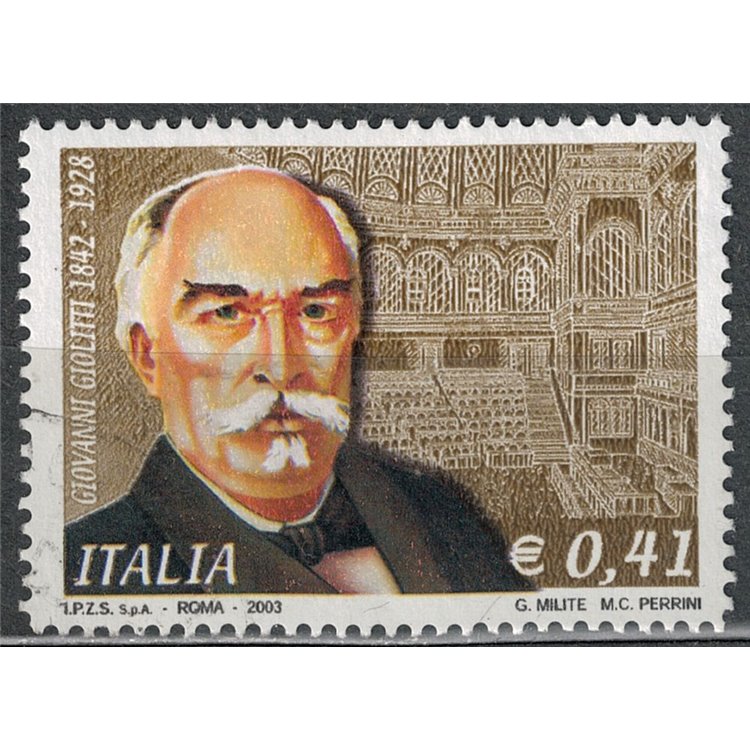ITALIA 2003 Giovanni Giolitti us