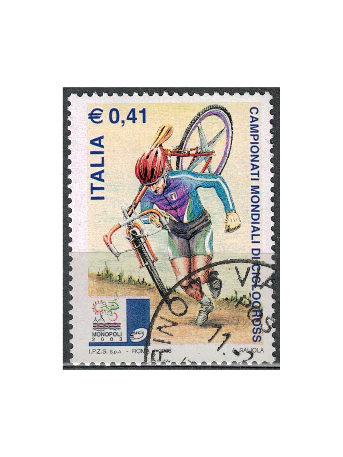 ITALIA 2003 Campionati mondiali di ciclocross us