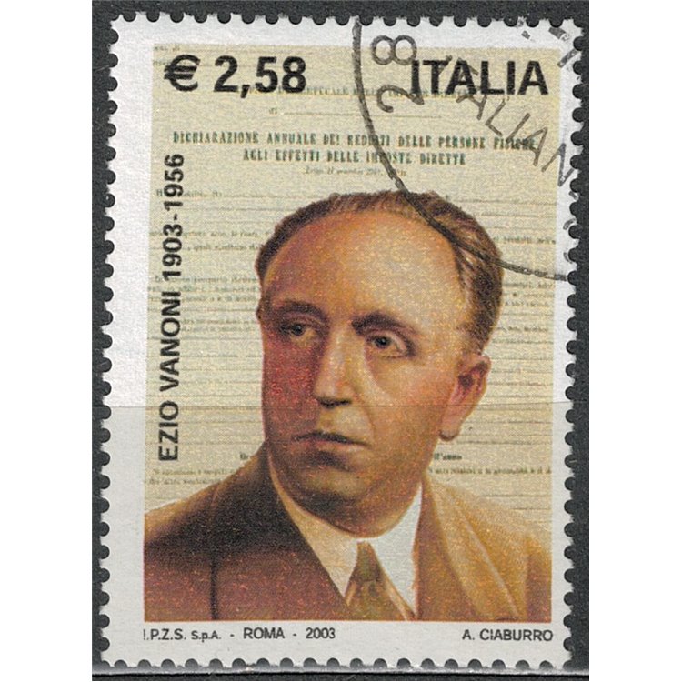 ITALIA 2003 Ezio Vanoni us