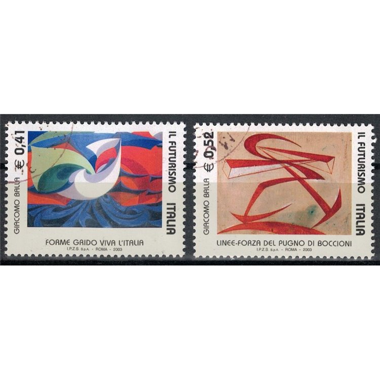 ITALIA 2003 Futurismo 2v us