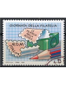 ITALY 2003 Philately Day us
