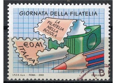 ITALY 2003 Philately Day us
