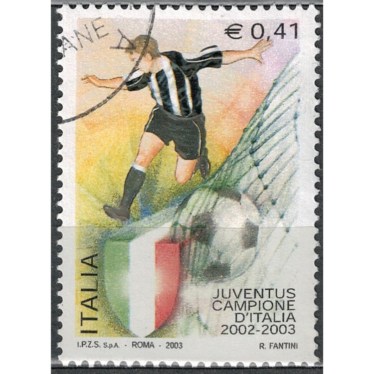 ITALY 2003 Juventus champion of Italy us