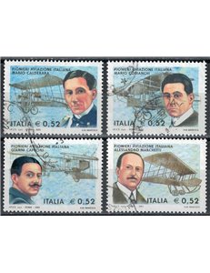 ITALIA 2003 Pionieri dell'aviazione 4v us