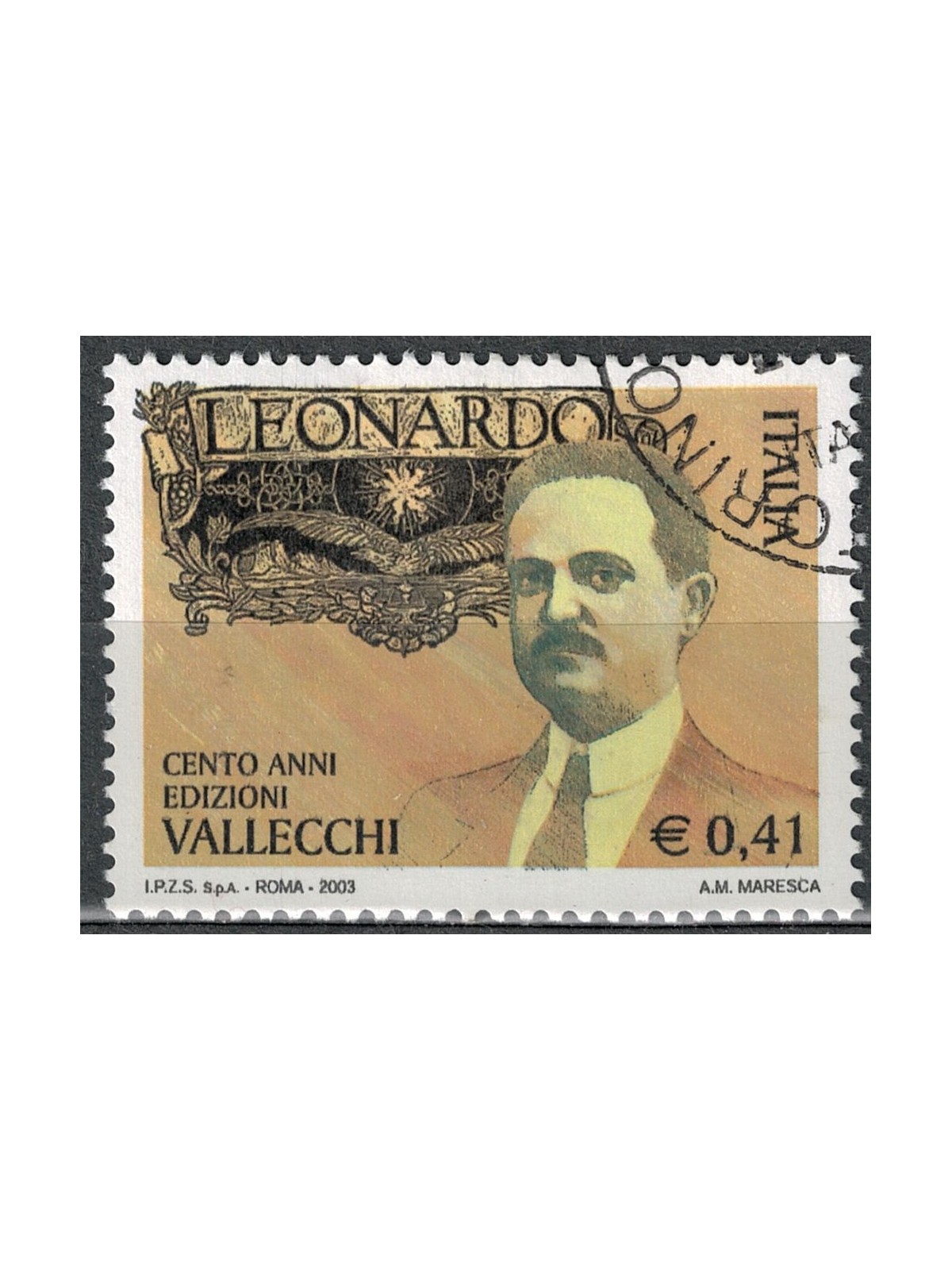 ITALIA 2003 Rivista Leonardo e Attilio Vallecchi us