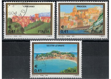 ITALY 2003 Tourism 3v us