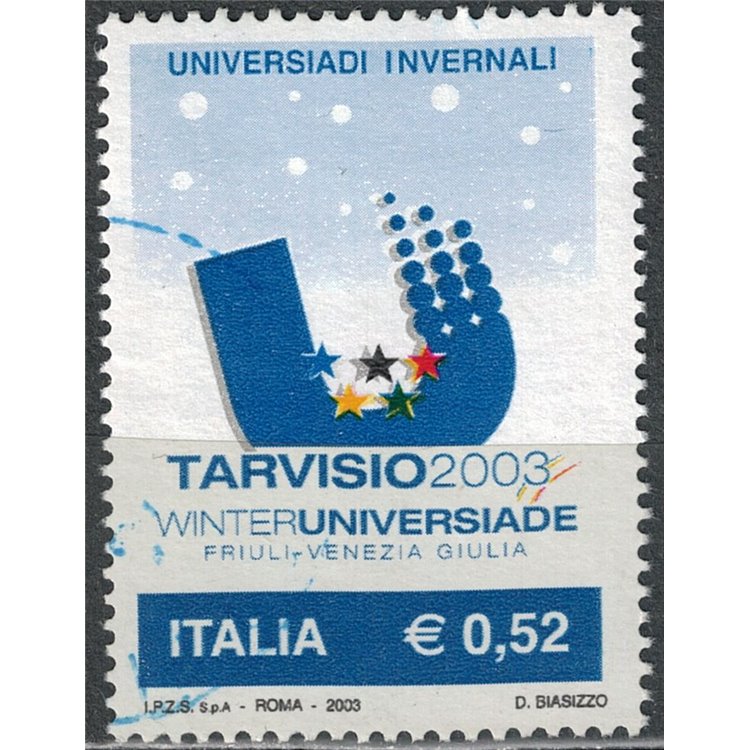 ITALIA 2003 Universiadi di Tarvisio us