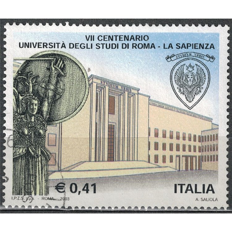 ITALY 2003 La Sapienza University us