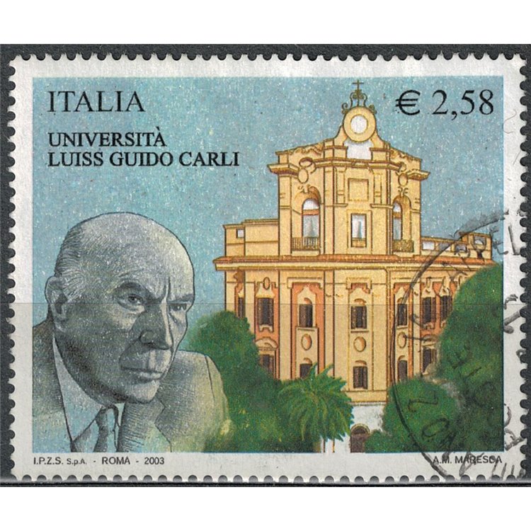 ITALIA 2003 Università Luiss Guido Carli us