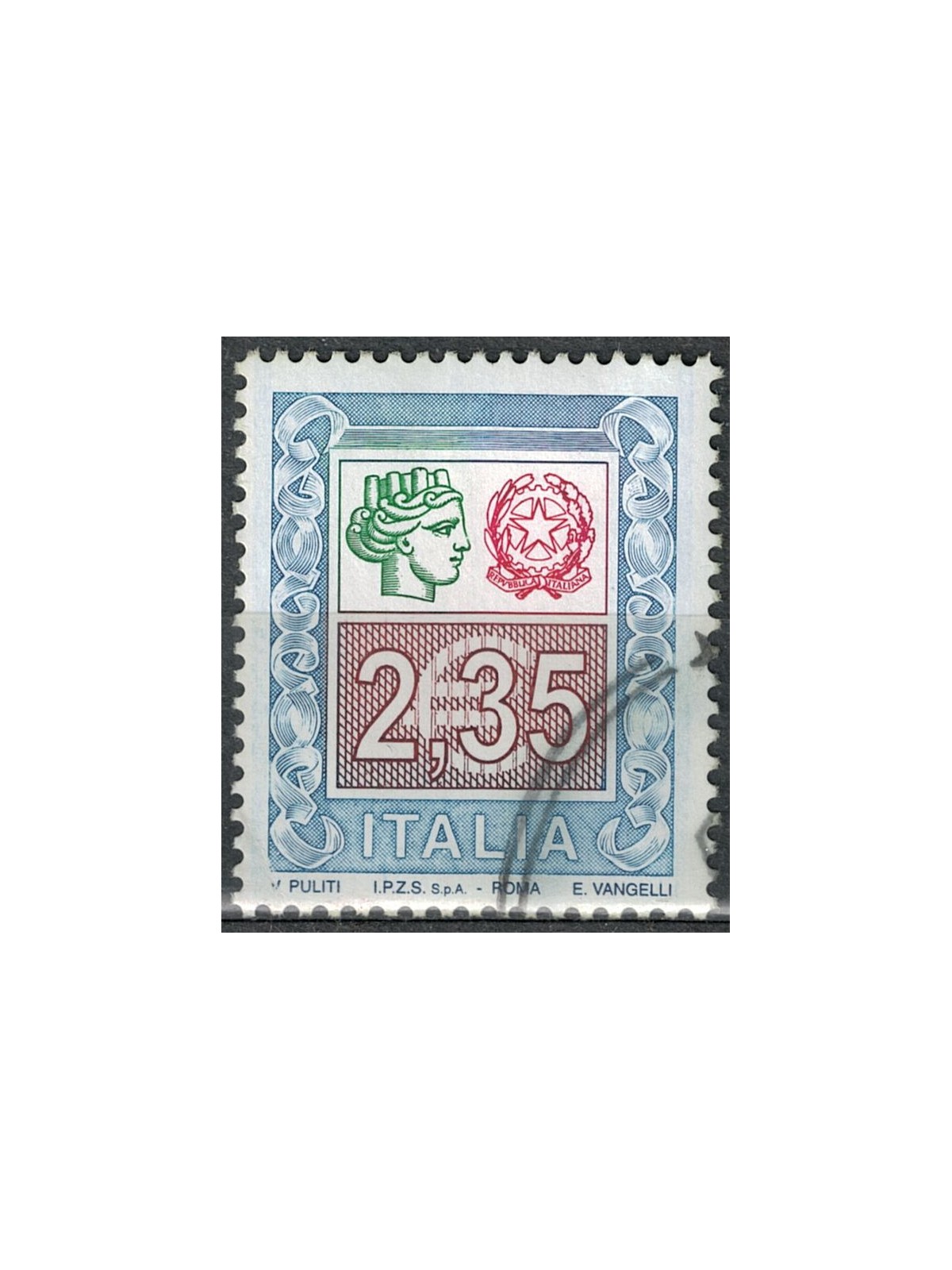 ITALY 2004 High Values €2.35 us