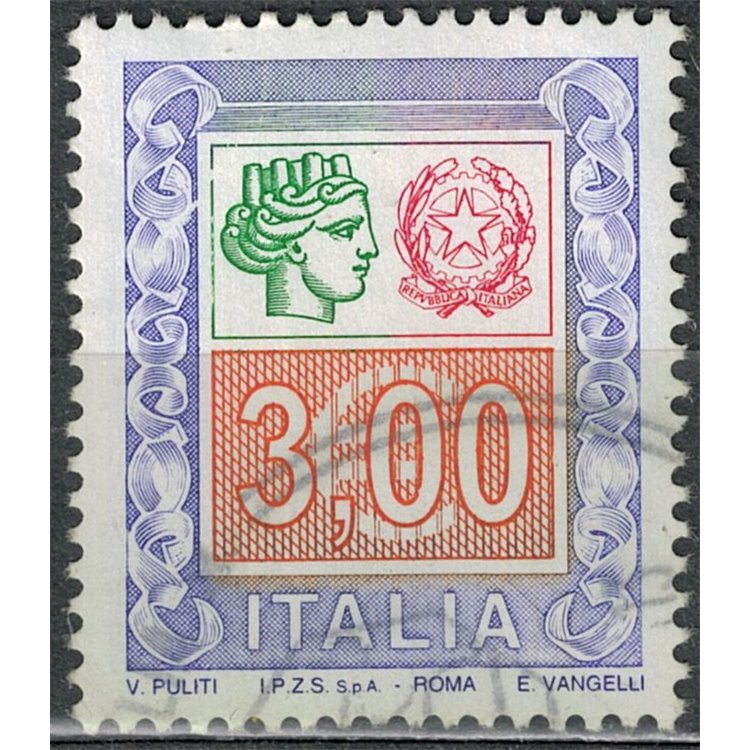 ITALY 2004 High Values €3.00 us
