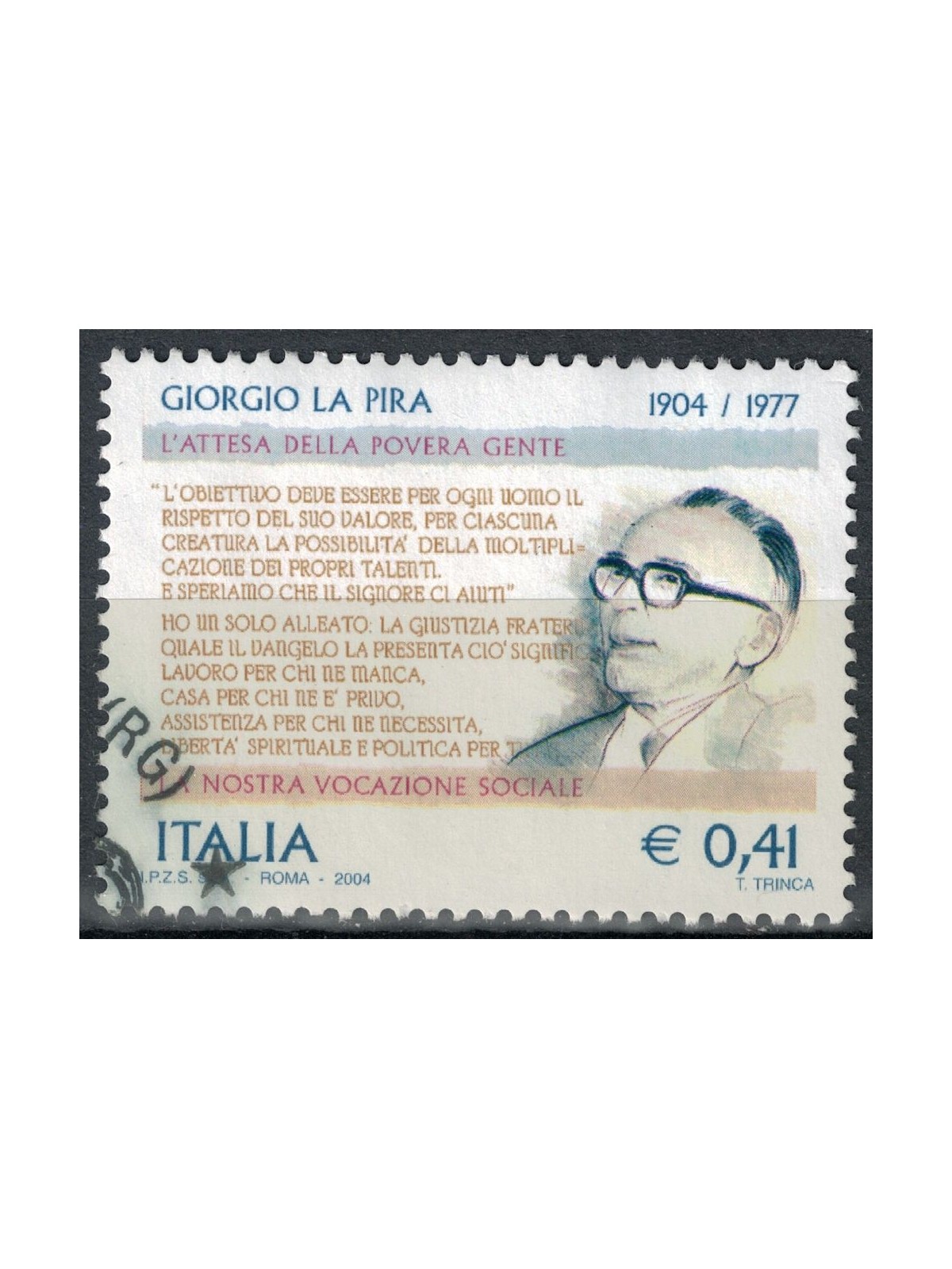 ITALIA 2004 Giorgio La Pira us