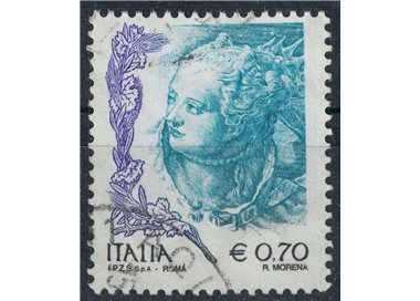 ITALIA 2004 La donna nell'arte € 0,70 us