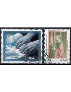 ITALIA 2004 Lettura Braille e S. Lucia 2v us