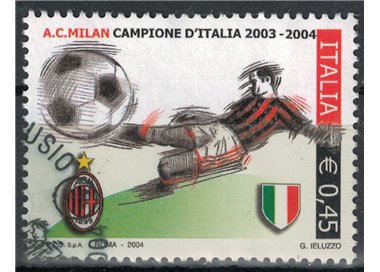 ITALY 2004 Milan champion of Italy us
