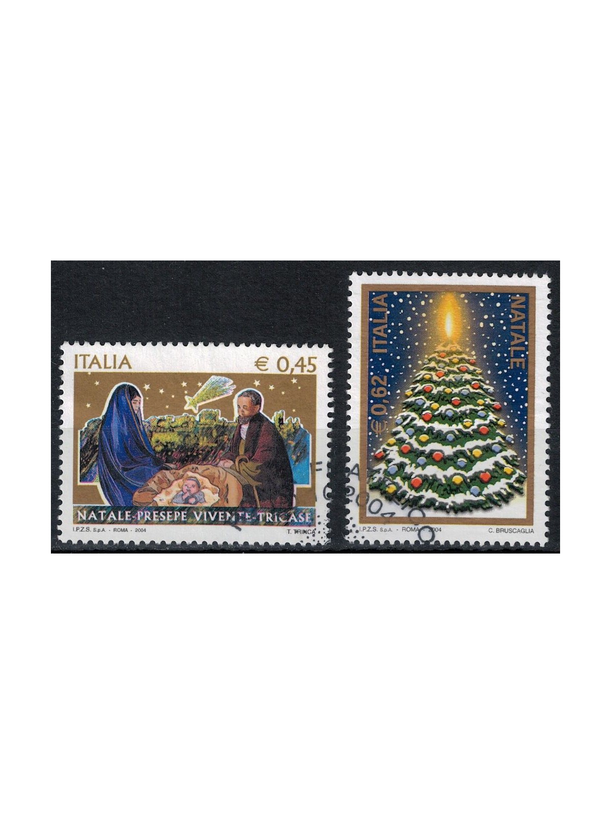 ITALY 2004 Christmas 2v us